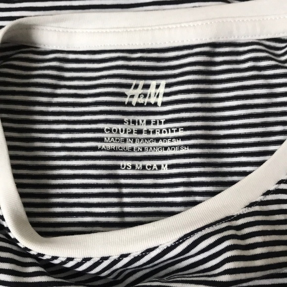 Striped H&M tshirt - Picture 2 of 2